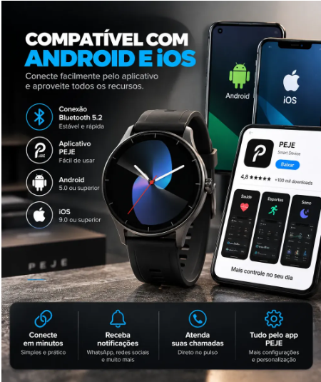 Relógio Inteligente Smartwatch