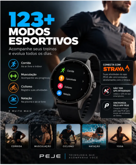Relógio Inteligente Smartwatch