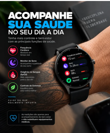 Relógio Inteligente Smartwatch