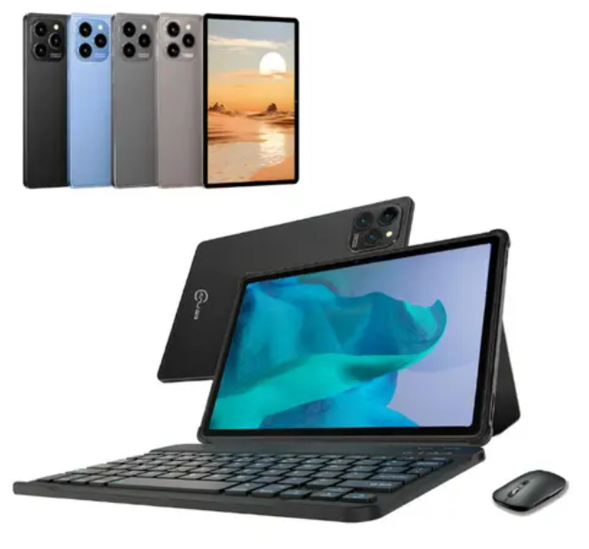 Tablet Teclado Mouse Capa Para Estudo E Trabalho 6ram 128gb